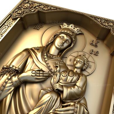 Icons (Kazan Icon of the Mother of God, IK_0441) 3D models for cnc